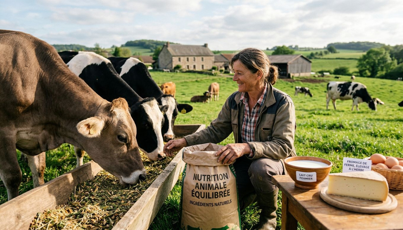 Comment la nutrition animale façonne-t-elle la qualité de nos aliments ?